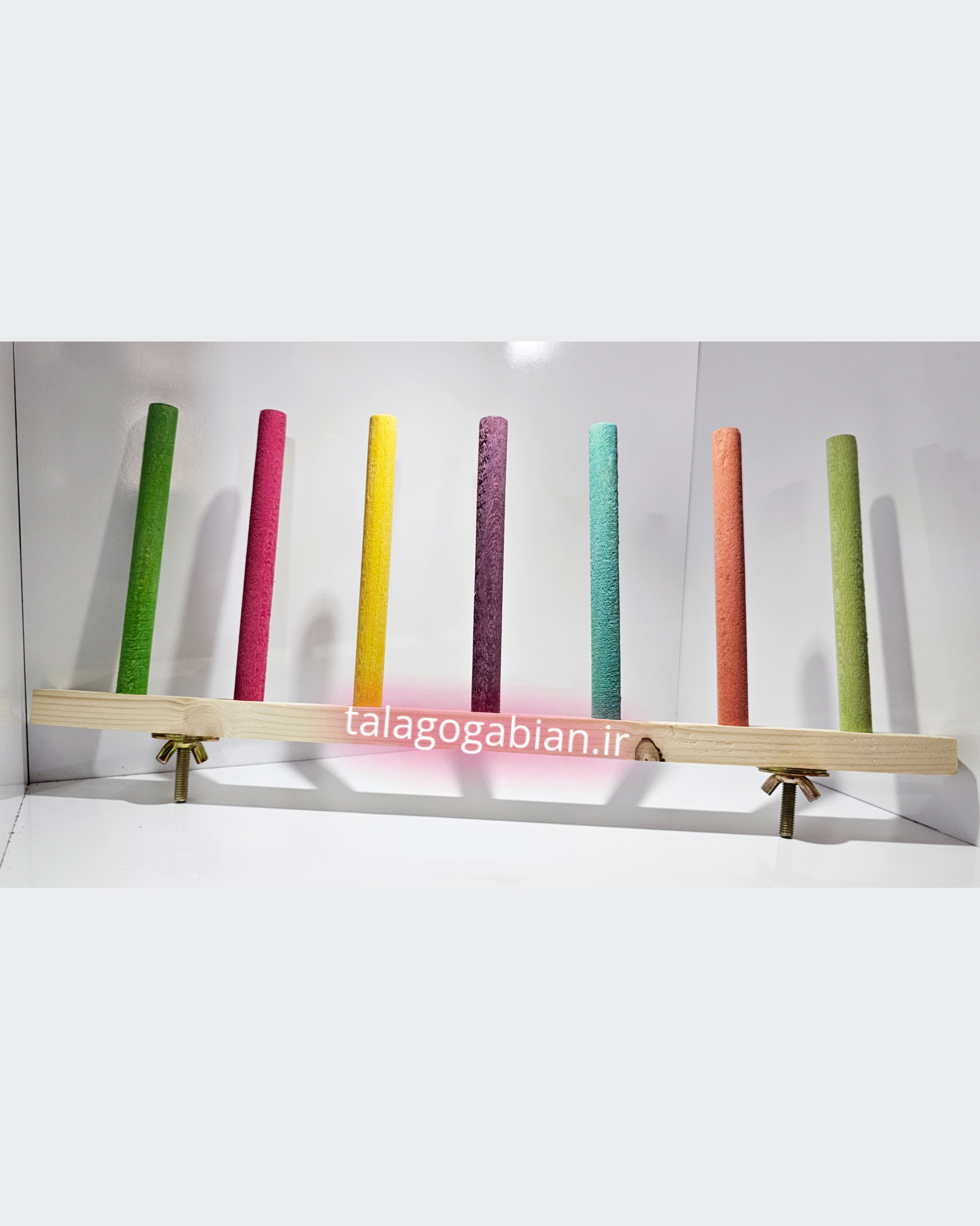 نردبان یک طرفه چوبی